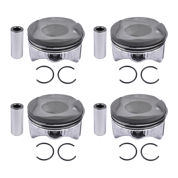 活塞环套装 4Pcs Piston Kit For Lexus CT200h Toyota Corolla Prius 1.8L L4 1310137071 13101-37071 2ZRFXE-6