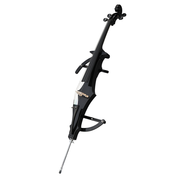 Full Size 4/4 Electric Style Cello with Case Bow Rosin Earphone Connecting line-2