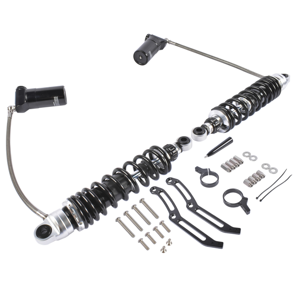 减震器 Remote Reservoir Rear Suspension Shocks Fit for Harley Electra Road Glide 2014-2024-7