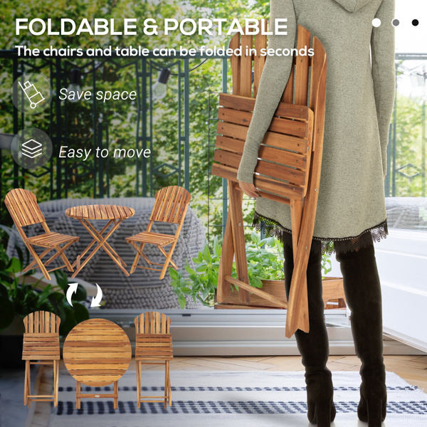 Outdoor dining table and chair package with umbrella-2