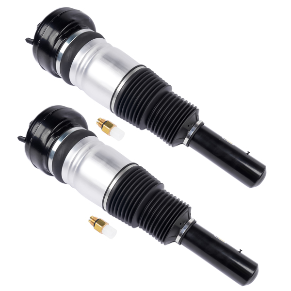 减震器 Pair Front Air Suspension Shock Strut For 2016-2021 Audi Q7 4M Q8 4M4616039J 4M4616039K-6