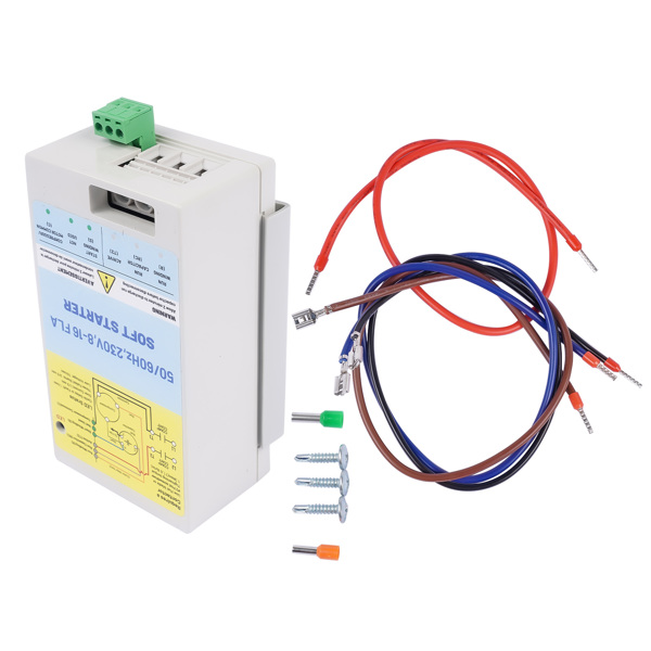8-16A 08-16A AC Soft Starter Motor Protection Replacement for Utility/Generator Power 230V-6