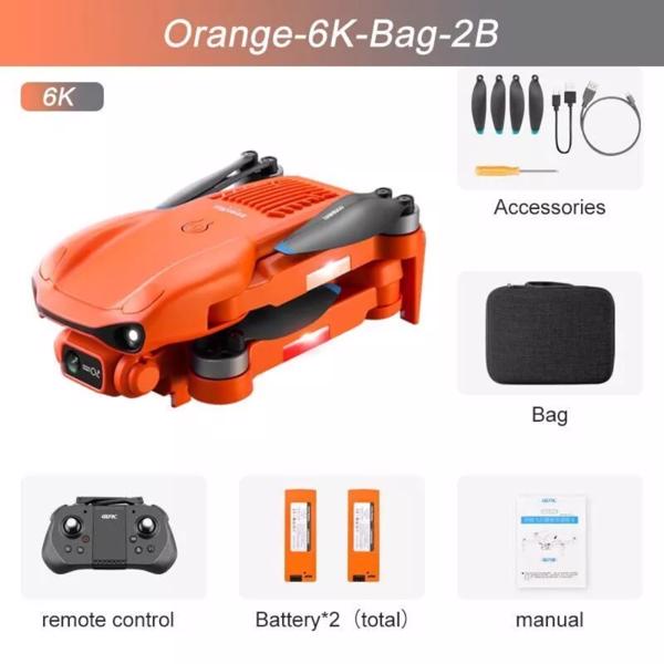 4DRC F12 RC Drone GPS 5G WIFI 6K HD Wide Angle Dual Camera Smart Follow Quadcopter,Professional drones/adult drones, for beginners，Logistics is randomly sent by USPS/FEDEX。-2