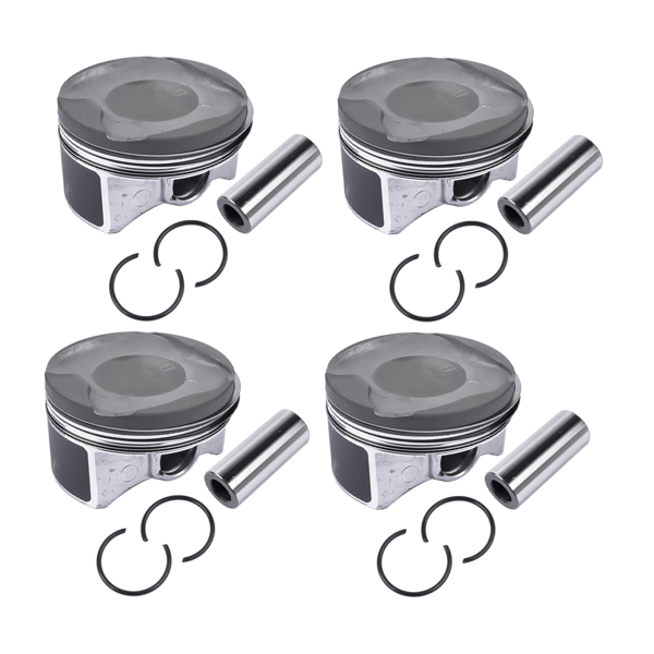 活塞环套装 4Pcs Piston Kit For Lexus CT200h Toyota Corolla Prius 1.8L L4 1310137071 13101-37071 2ZRFXE-7