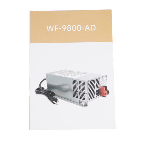 55 Amp 12V Deck RV Power Converter Charger for RV Trailer Camper WF-9855 WF-9855-MBA-10