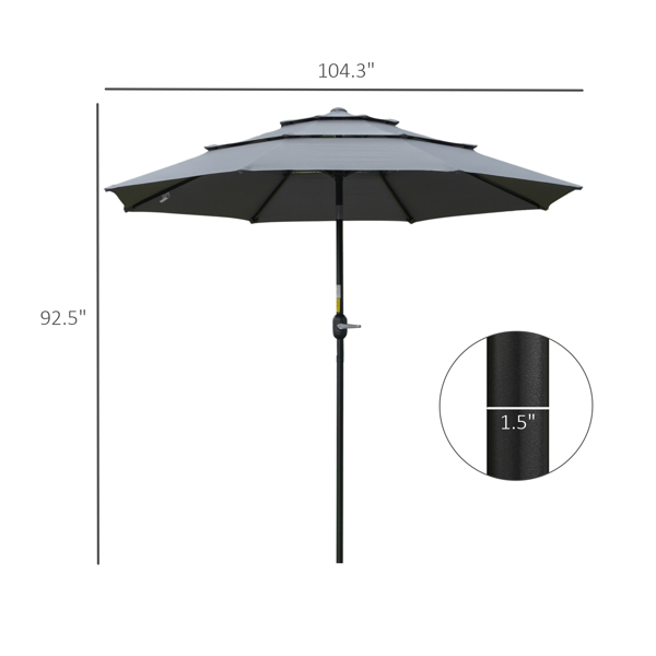 户外沙滩伞 （ Amazon Shipping）（WalMart禁售）（周末不发货）-2