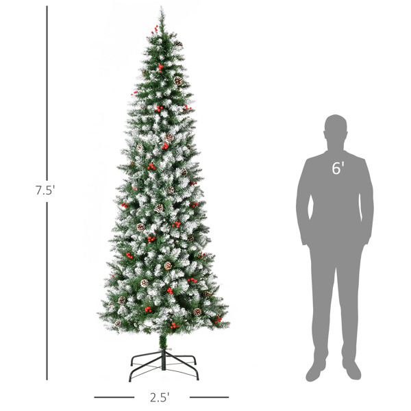 7.5 ft 圣诞树， -AS （周末不发货）（ Amazon Shipping）（WalMart禁售）-2