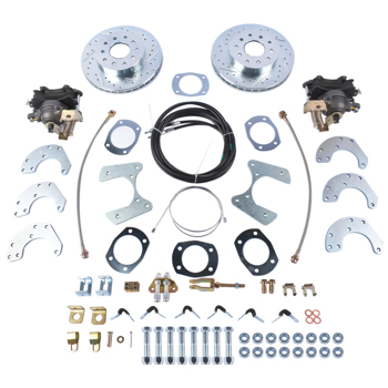 刹车盘套装 DBK9 Complete Rear-End Bolt-On Disc Brake Conversion Kit for Ford 8 Inch or 9 Inch Small Bearing
