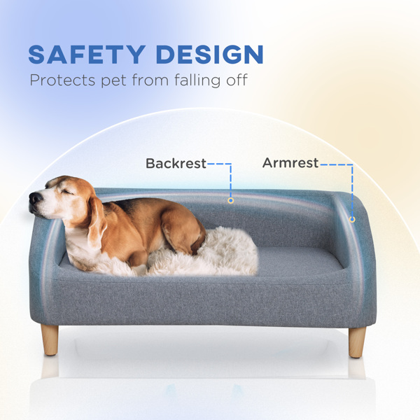 Dog Bed/ Rattan Pet Sofa ( Amazon Shipping)（Prohibited by WalMart）-4