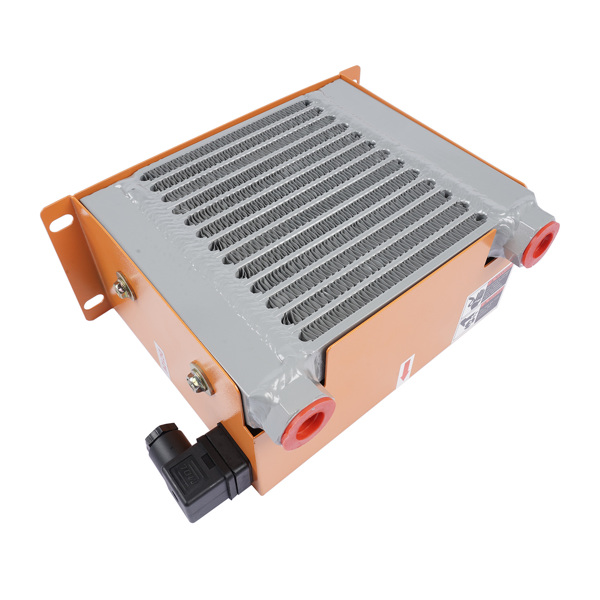 Brand New AW0607T Hydraulic Air Oil Cooler Air-Cooled Oil Radiator Heat Exchanger 48W 12V 20L/min 680Kcal/h AW0607T-CA AJ0607T-CA-7