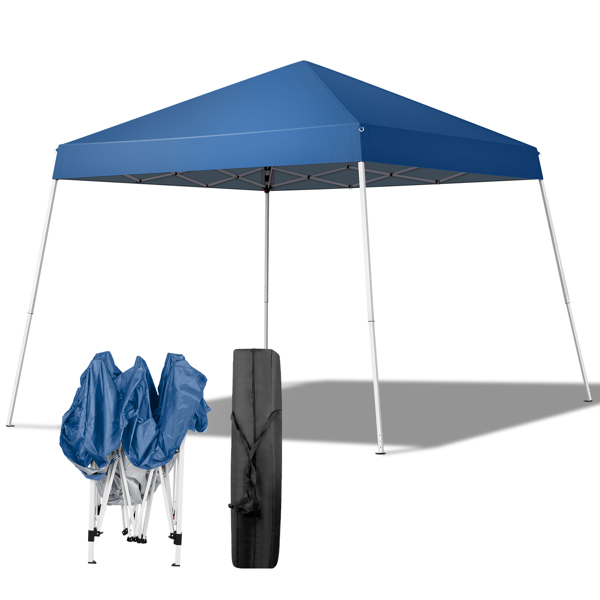 8*8ft Portable Home Use Waterproof Folding Tent Blue-1