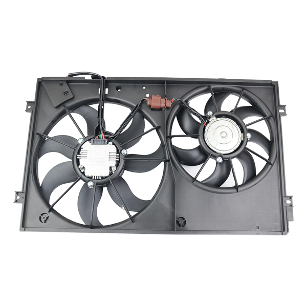 散热器风扇 Radiator Fan 1K0121207BB for VW Beetle Golf Skoda Superb Seat Altea Audi A1 A3 1K0121207T 1K0959455R-1