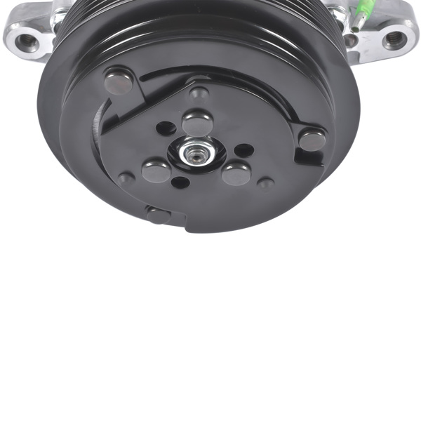 A/C Compressor with 6-Groove Pulley Replacement for Sanden SD7 Style Serpentine Belt Mini HC5005C-8