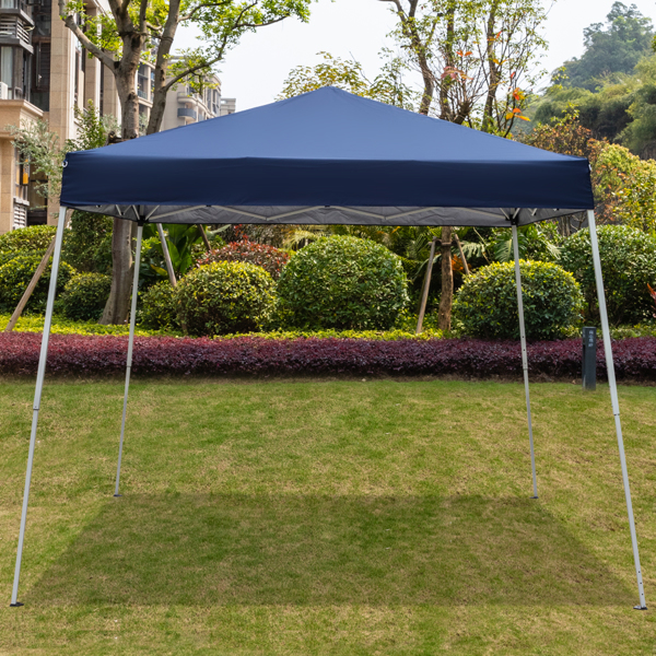 8*8ft Portable Home Use Waterproof Folding Tent Blue-35