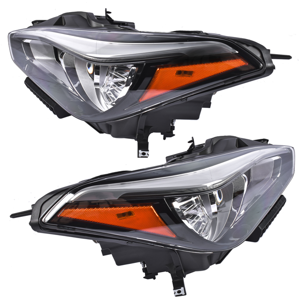 2Pcs Front Left and Right Non AFS Full LED Headlight Assembly Fit for INFINITI Q70 Q70L 3.7L V6 5.6L V8 2015-2019-2