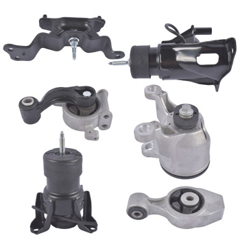 6Pcs Engine Mounts and Transmission Mount Set Fit for Infiniti JX35 QX60 Nissan Murano 3.5L V6 2013-2020 AWD Auto Trans