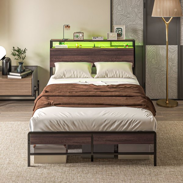 Metal Bed Frame-1