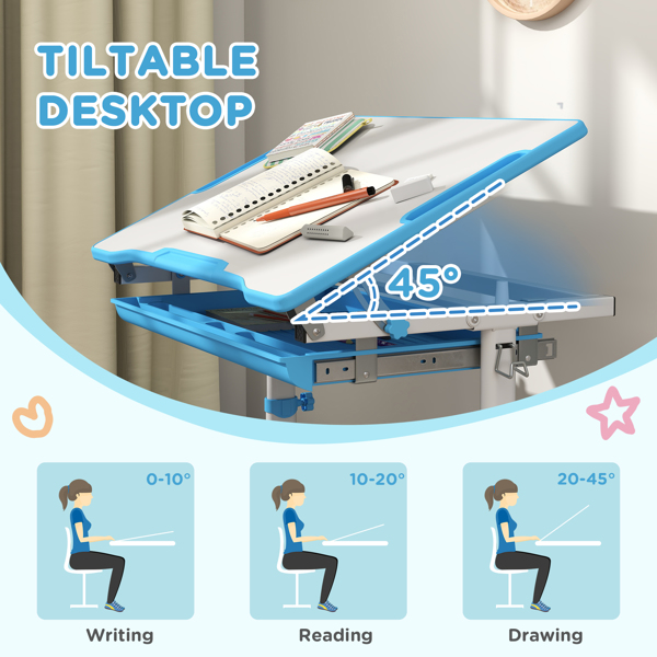 Kids Desk and Chair Set-6