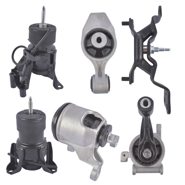 6Pcs Engine Mounts and Transmission Mount Set Fit for Infiniti JX35 QX60 Nissan Murano 3.5L V6 2013-2020 AWD Auto Trans-3