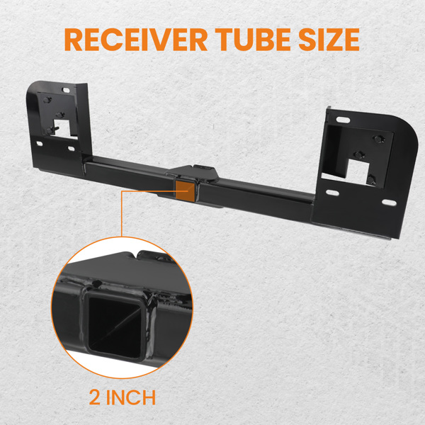 Trailer Tow Hitch Bar Hook Assembly 2in Receiver For Tesla Model Y 2020-2024	-6