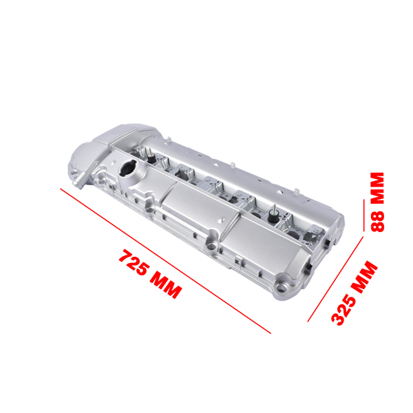 Aluminum Engine Valve Cover Replacement for BMW 323is 328i 328is 528i M3 Z3 11121748630 11121703341-12