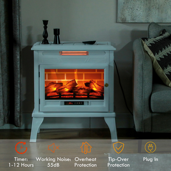 Electric Fireplace Heater-6