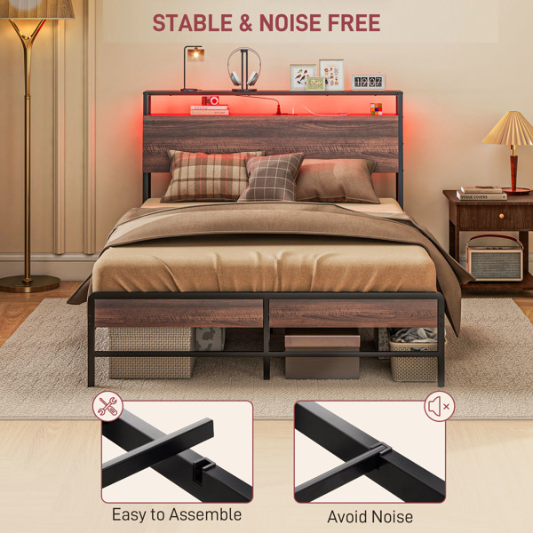 Metal Bed Frame-6