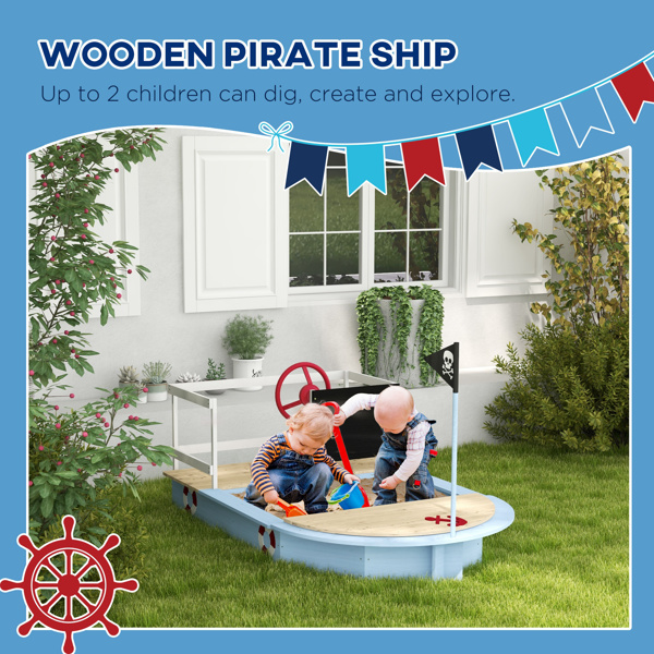Kids Sandbox with Cover ( Amazon Shipping)（Prohibited by WalMart）-3