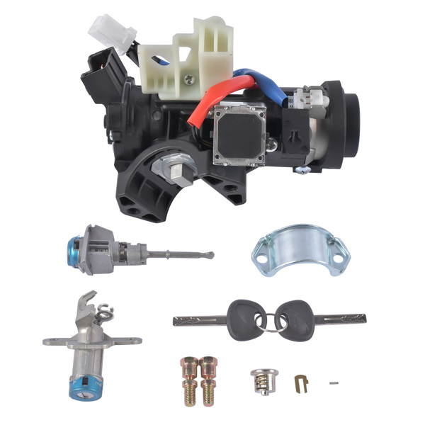 Ignition Lock Housing Assembly with 2 Keys Fit for Hyundai Sonata 1.6L 2.0L 2.4L 2015-2019 81905C2510-1