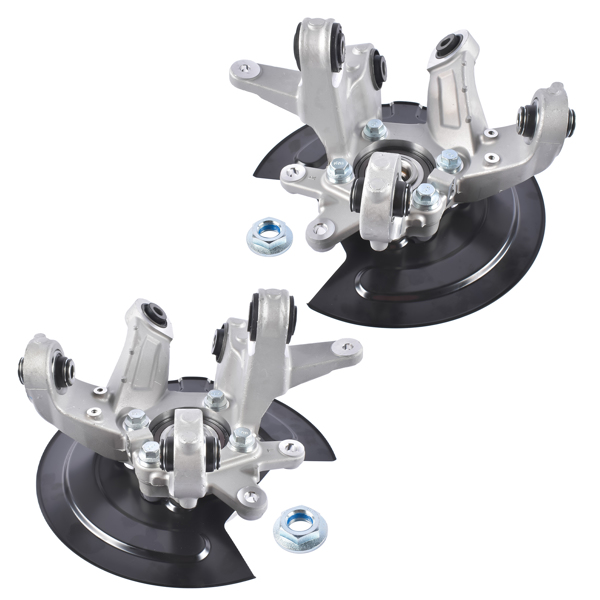 2PCS Steering Knuckle Wheel Bearing Hub Assembly Rear Left & Right Replacement for 2011-2019 Ford Explorer AWD 686-279 686-278-2