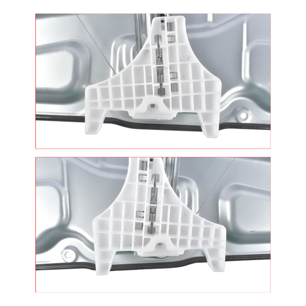 2Pcs Rear Power Window Regulators Left + Right Fit for Hyundai Genesis Sedan 2009-2014 834013M000 834023M000-8