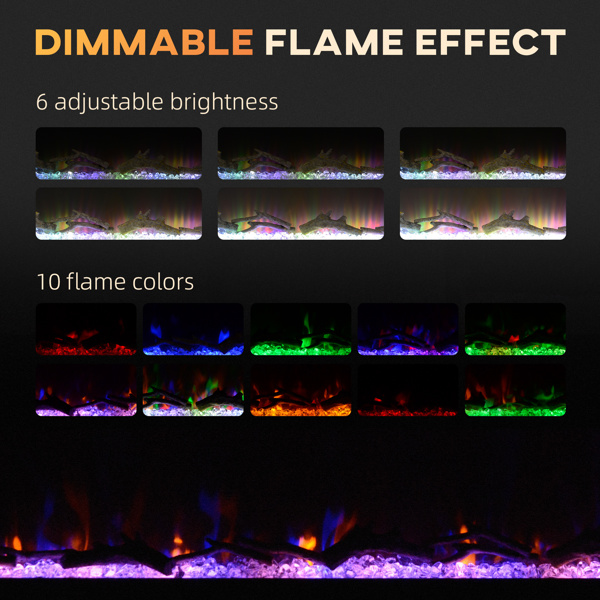 Electric fireplace heater ( Amazon Shipping)（Prohibited by WalMart）-3