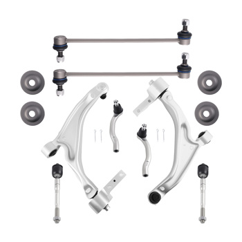 Suepsnion Front Lower Control Arms Sway Bar Tie Rods Fit For Honda Pilot 2009-2015