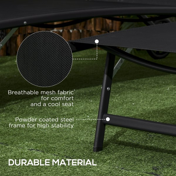Folding Lounge Chairs / beach chair ( Amazon Shipping)（Prohibited by WalMart）-6