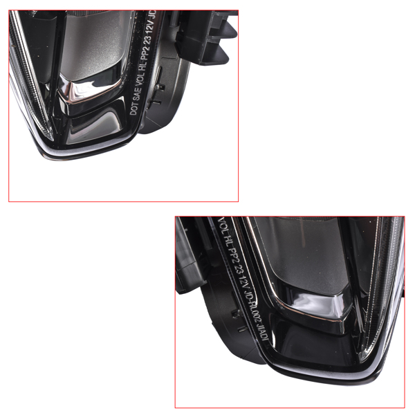 2Pcs Front Left and Right Non AFS Full LED Headlight Assembly Fit for INFINITI Q70 Q70L 3.7L V6 5.6L V8 2015-2019-9