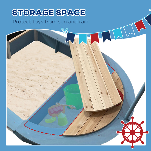 Kids Sandbox with Cover ( Amazon Shipping)（Prohibited by WalMart）-4