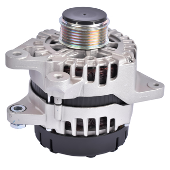 12V 150A Alternator with 6Groove Pulley Fits for Hyundai Elantra Kona Kia Seltos Soul 2.0L 2017-2021 Clockwise