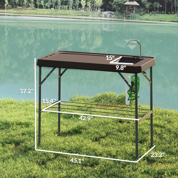 Portable camping sink ( Amazon Shipping)（Prohibited by WalMart）-2