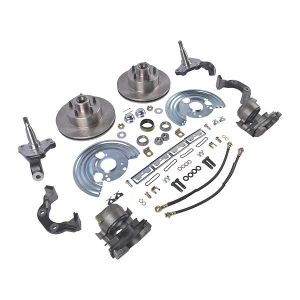 Front Disc Brake Conversion Kit Replacement for 1962-1972 B & E Body Replacement for Dodge Replacement for Plymouth DBK6272-3