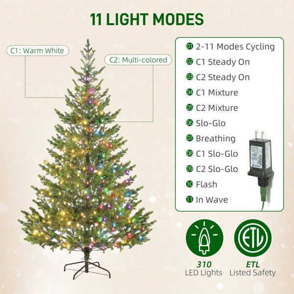 7ft Christmas tree -3