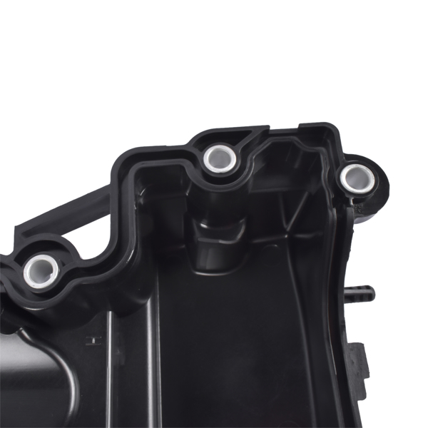 Black Pastic Engine Valve Cover with Gasket Fit for Mercedes-Benz C250 SLK250 2012-2015 1.8L L4 2710101730-9