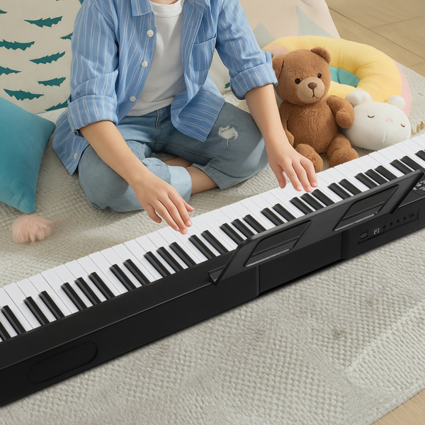 GPP-101/BD-881T 带蓝牙 88键半重锤键盘便携式 黑色 电钢琴 英国-2