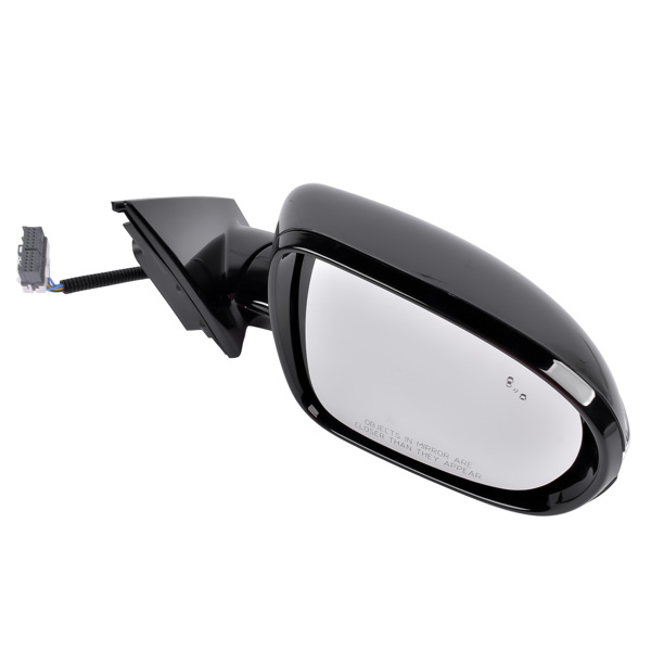Passenger Side Door Mirror Power Heated Fit for Kia Sorento EX L LX SX SXL 2016-2018 Manual Folding without Memory without Puddle Light without Auto-Dimming with Blind Spot 87620-C6150 87620C6150-2