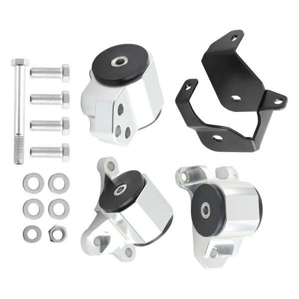 Billet 3 Bolt Engine Swap Mount Kit for Honda Civic EK 1996-2000 D15 D16 B16 B18 B-Series， D-Series-7