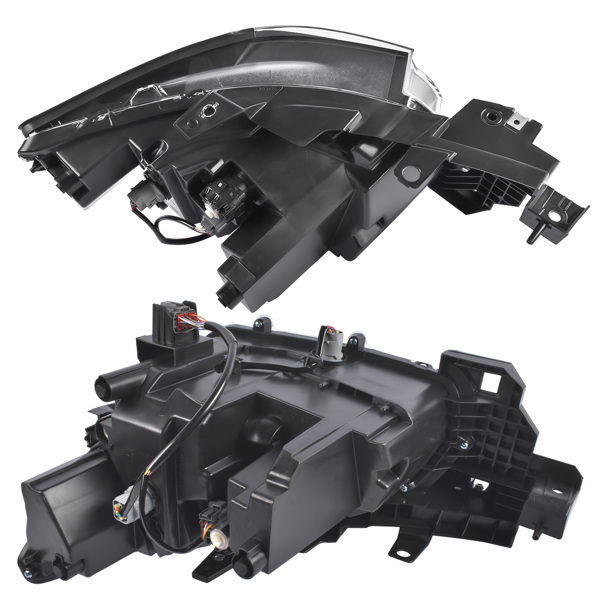 2X Left + Right LED Headlight Headlamp W/AFS Replacement for Mazda Replacement for CX-9 2016-2023 2.5L-6
