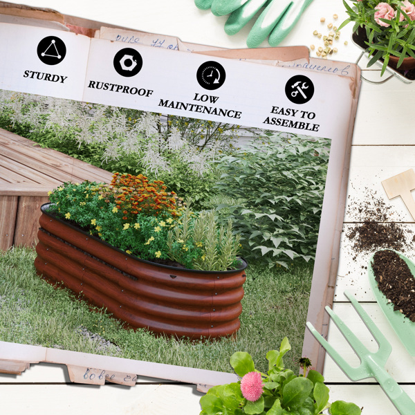 Metal Planter Box-6