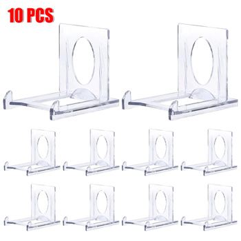 10pcs Acrylic Clear Stand for Trading Card Holders Small Display Stand