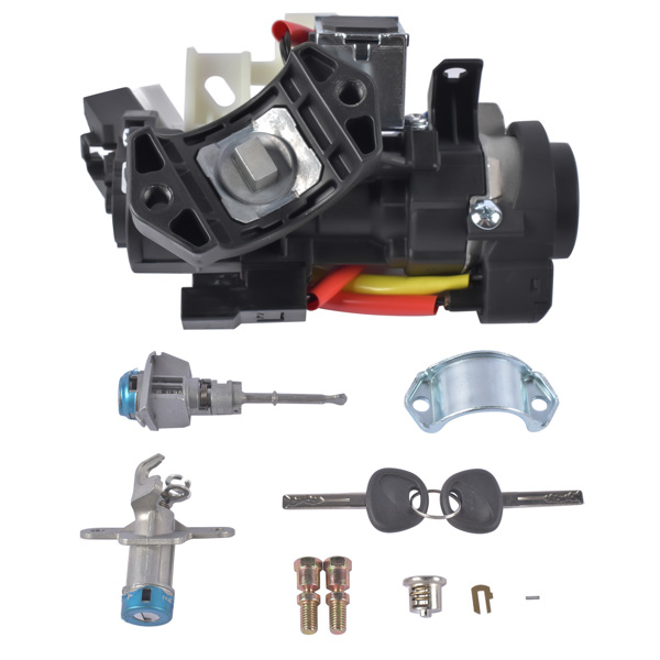 Ignition Lock Housing Assembly with 2 Keys Fit for Hyundai Sonata 1.6L 2.0L 2.4L 2015-2019 81905C2510-7