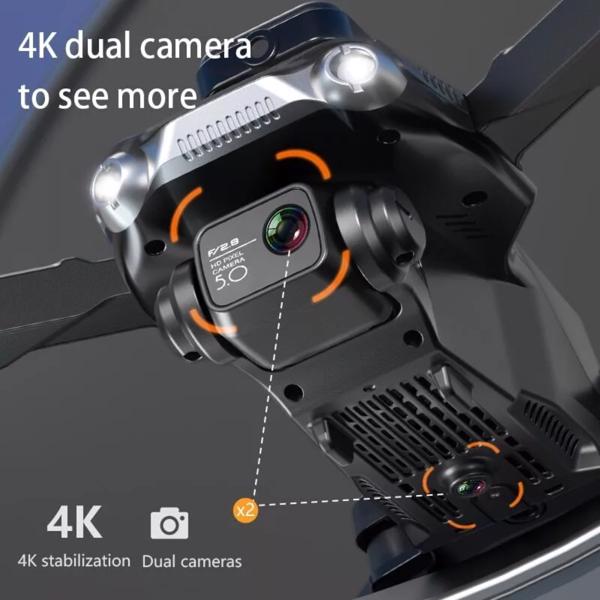 4DRC V28 RC Drone 4K HD Dual Camera WiFi FPV Foldable Rc Quadcopter Obstacle avoidance ，Logistics Is Randomly Sent By UPS,USPS,FEDEX-2