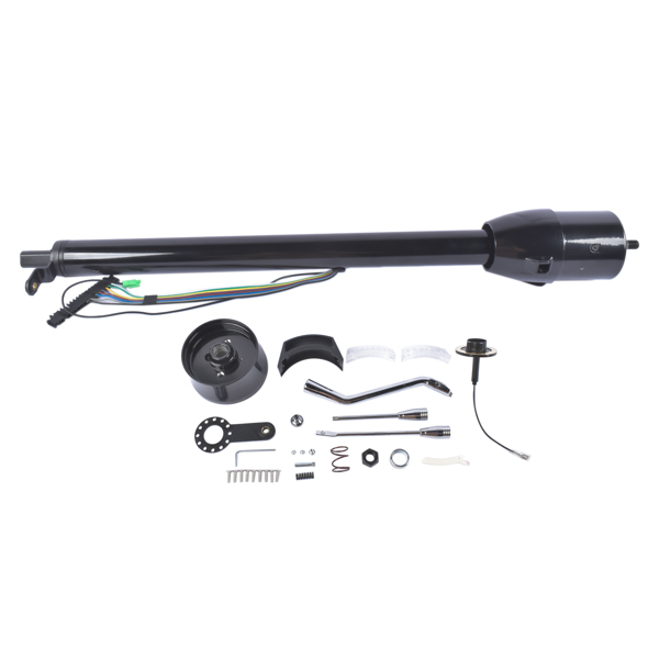 Automatic 33'' Black Tilt Steering Column Replacement for 1967-1979 Ford F100 Truck No Key Col Shift-3